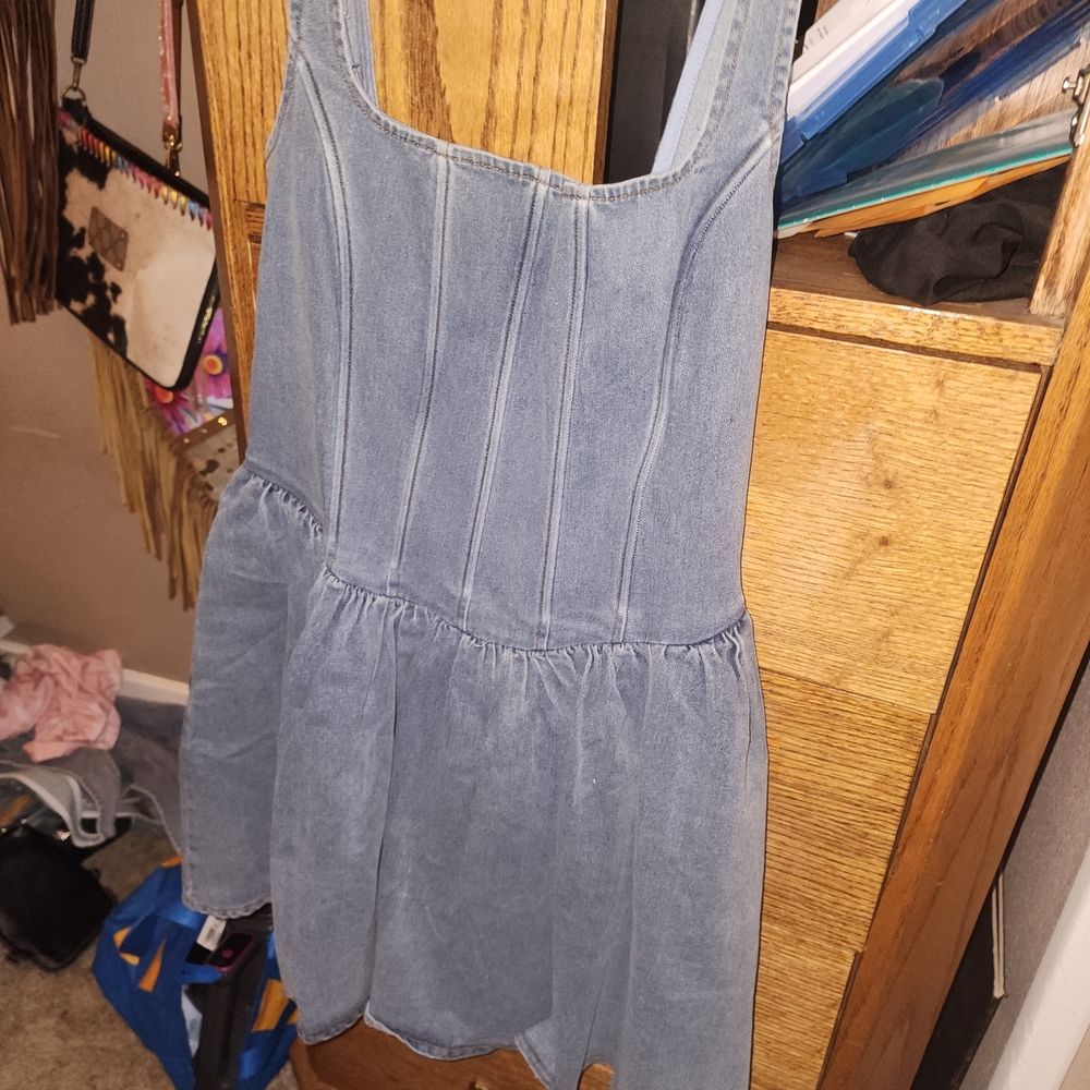 Denim Mini Dress